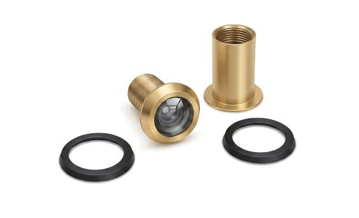Solid Brass Door Viewers & Peepholes
